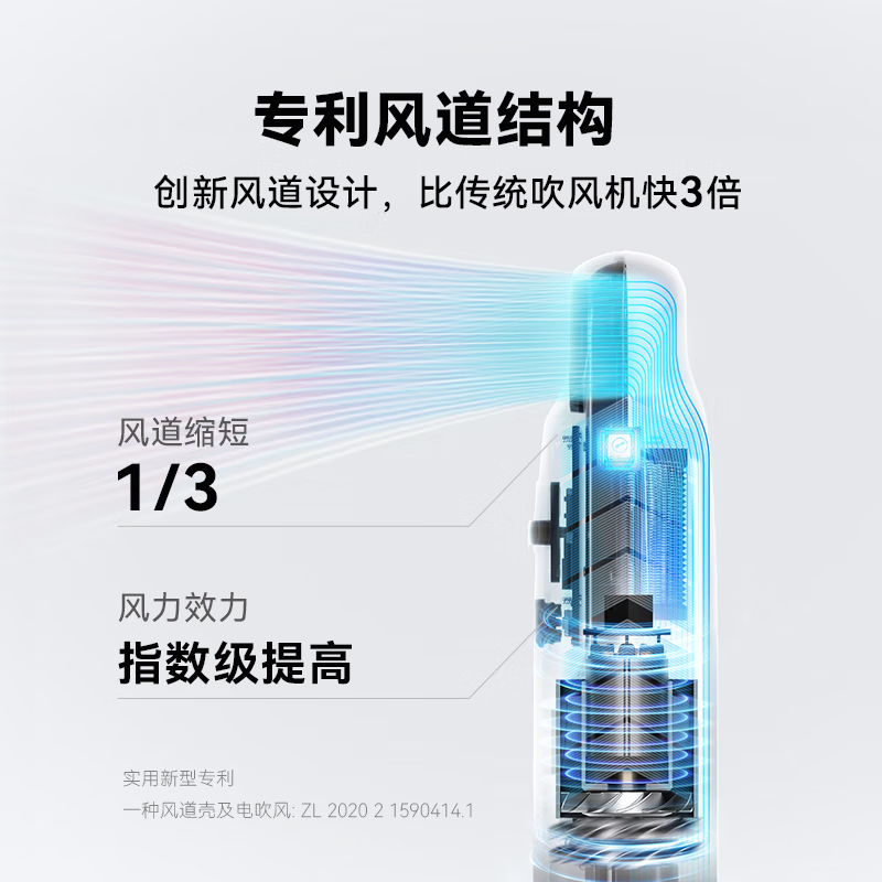 SYLPH仙如便携吹风机出差旅行迷你儿童负离子速干不伤发护发家用吹风机 章鱼博士【橙色】