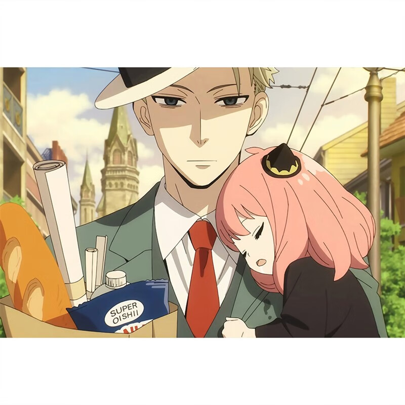 迪士尼间谍过家家木质拼图1000/片阿尼亚大型解压玩具动漫二次元 乳