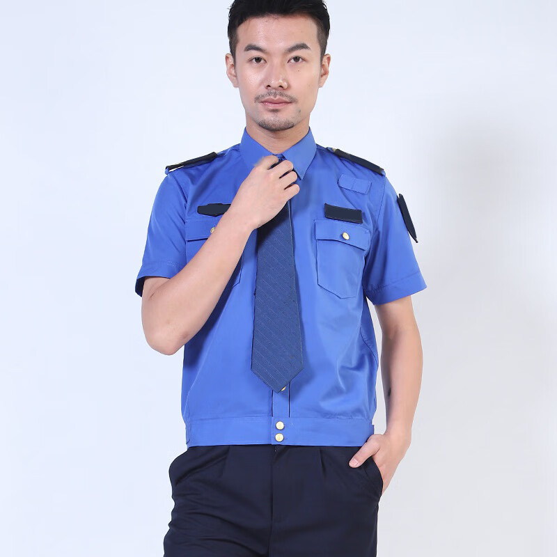 雅格罗伊城市管理执之法城管制服新款制服城市安保衬衫保安工作服衬衣