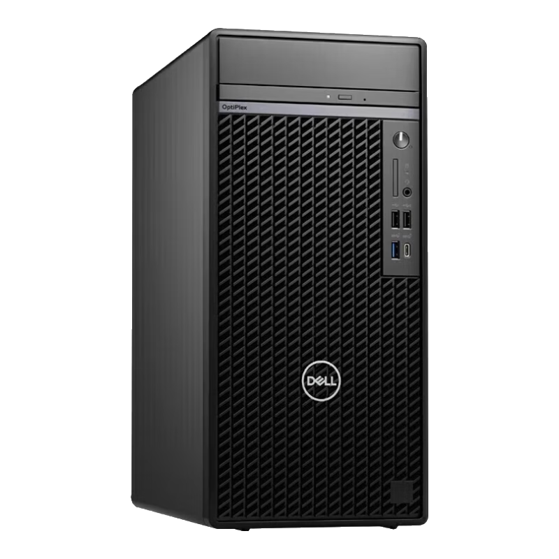 戴尔（DELL）Pro Tower QCT1250 12代商用台式电脑主机 游戏设计建模整机全套 定制款 i5-12400F单主机+含键鼠套装 16G内存 512G固态硬盘 2G独显