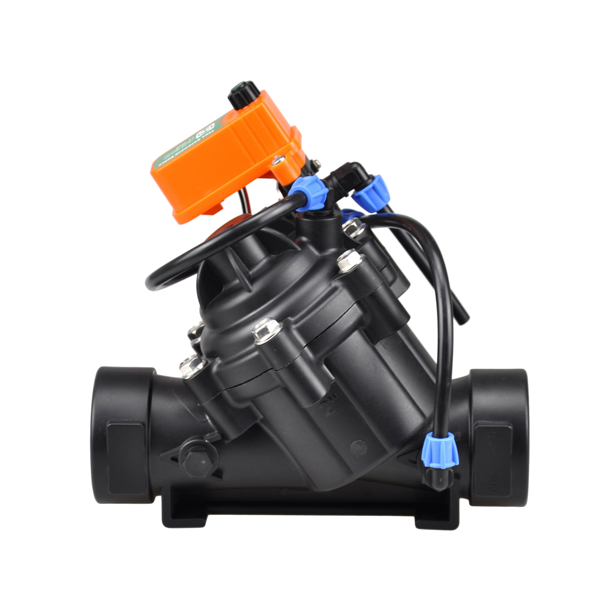 仁聚益灌溉电磁阀pe交直流脉冲农业滴喷灌手动园林自动阀门控制水阀 1