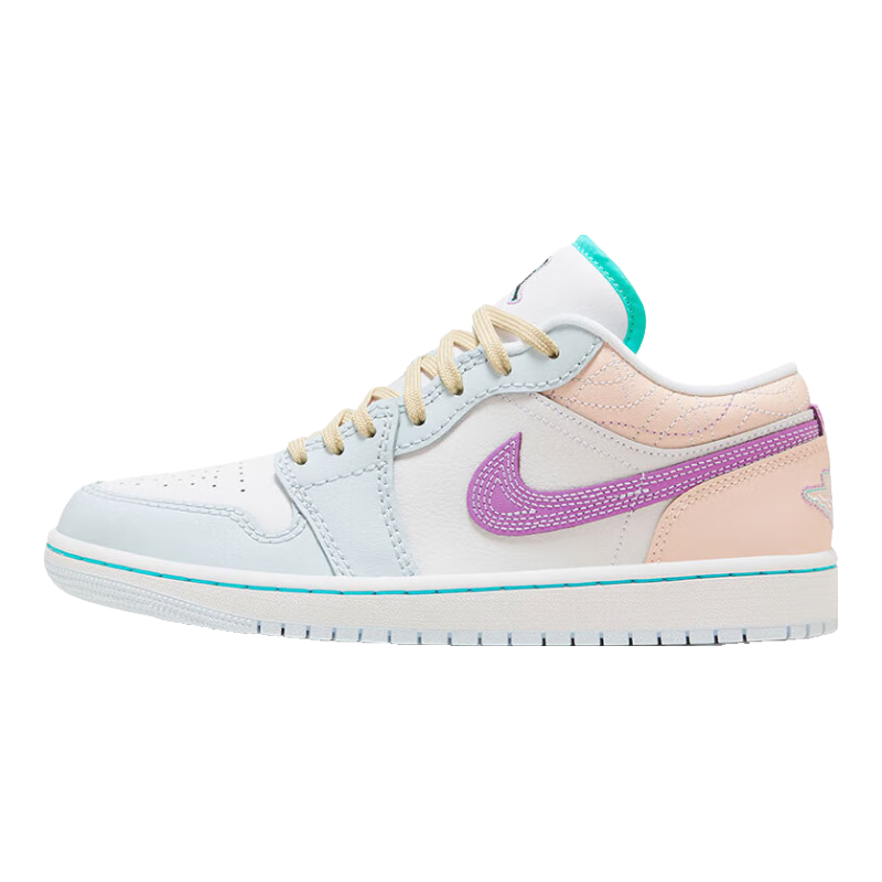 ���ڲ�����Jordan����ЬŮAJ1��1JORDAN 1�Ͱ��˶�ЬFV3623-151�׷�/�ǹ�ɫ38.5