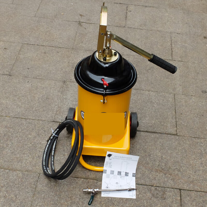 哲弘地 gz-6s12升手压式高压注油器手动黄油枪锂基脂户外打黄油 高配