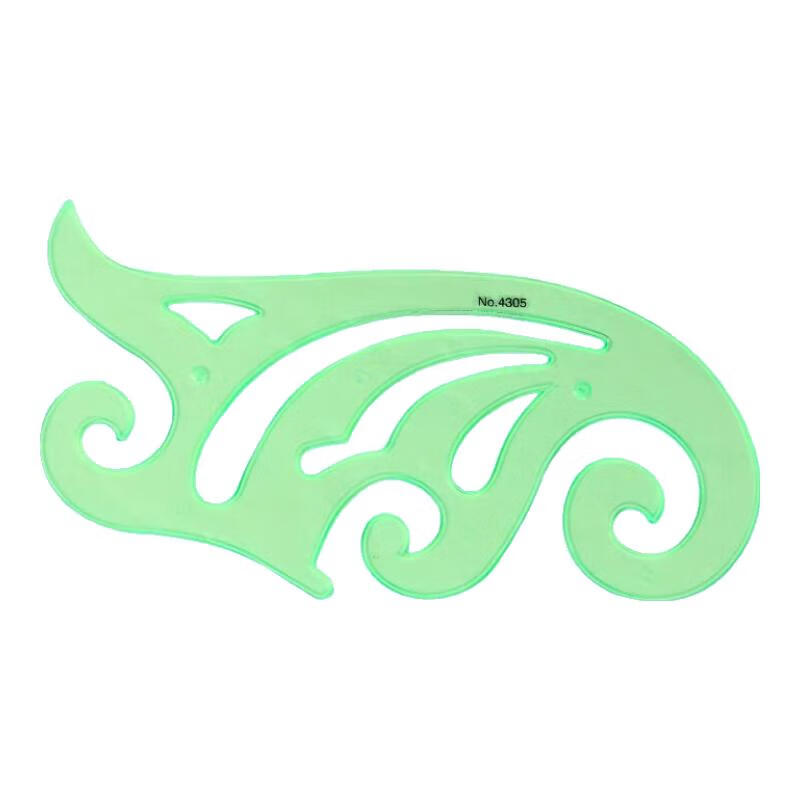 尺学生几何图形绘画工具函数异形尺子专科大学教学 (4334)15cm曲线尺