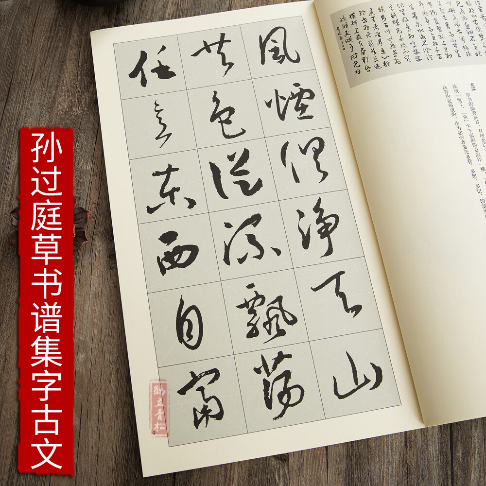 【二手99新】孙过庭书谱集字古文中国历代名碑名帖集字系列丛书陆