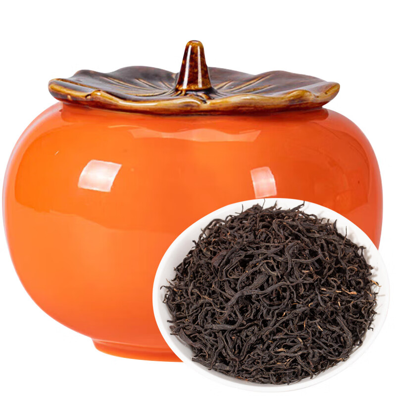 印象堂茶叶 梅占红茶125g罐装