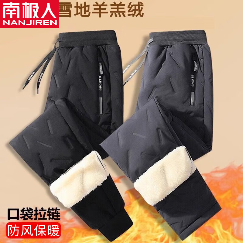 ���ڲ������ϼ���������޿���ʿװ�ﶬ�����޼Ӻ��������п㱣ů�˶������� ��ɫ����+��ɫֱͲ XL