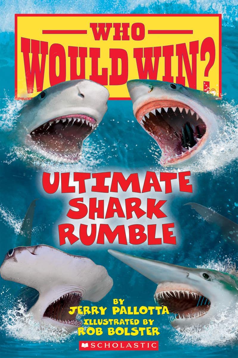 猜猜谁会赢 鲨鱼大比拼 英文原版 ultimate shark rumble (who would
