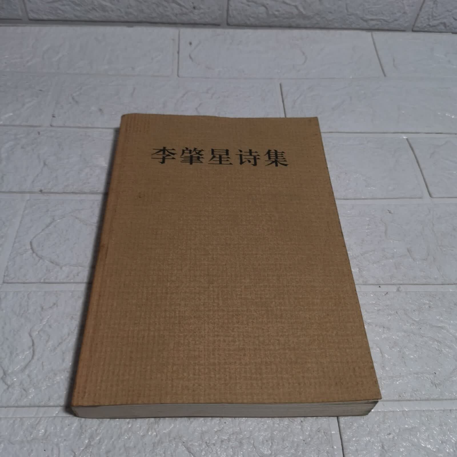 [二手9成新] 李肇星诗集