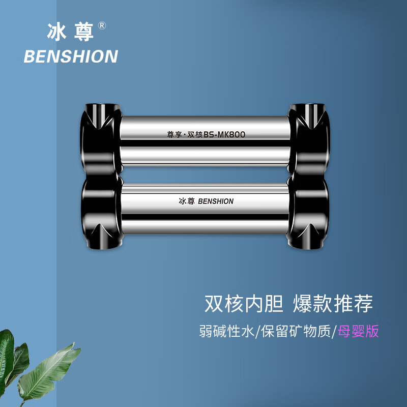冰尊（BENSHION）净水器家用直饮厨房净水器母婴版弱碱性厨下式超滤机大通量自来水过滤器MK800 套餐一(标配)官方标配+安装+材料