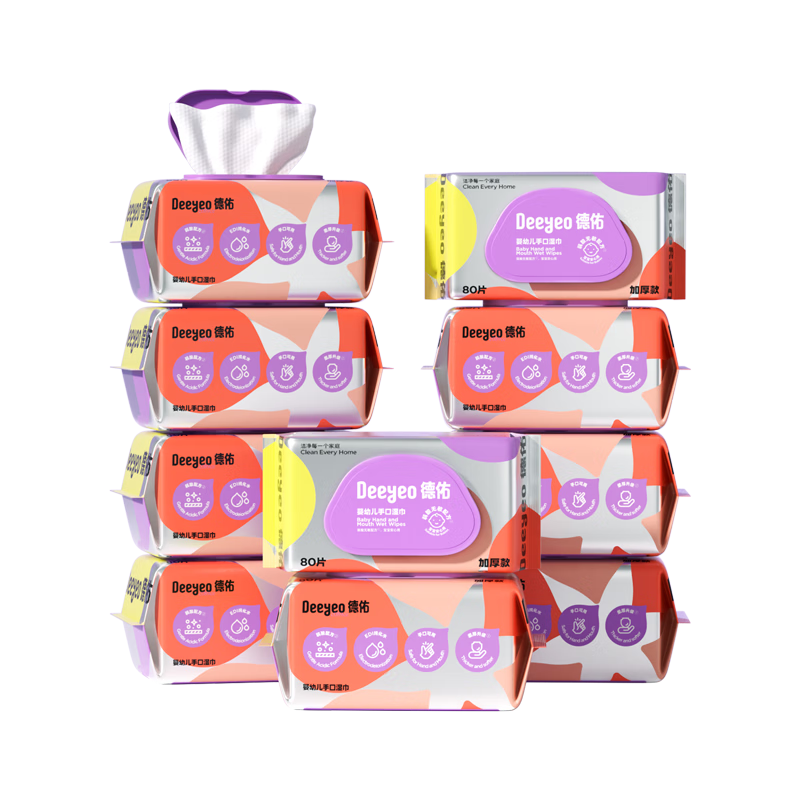 ���� ʪֽ��80��*10�� �Ӻ������� Ӥ���ֿ�EDI��ˮ����ʪ��ֽ 53.9Ԫ(����ȯ)