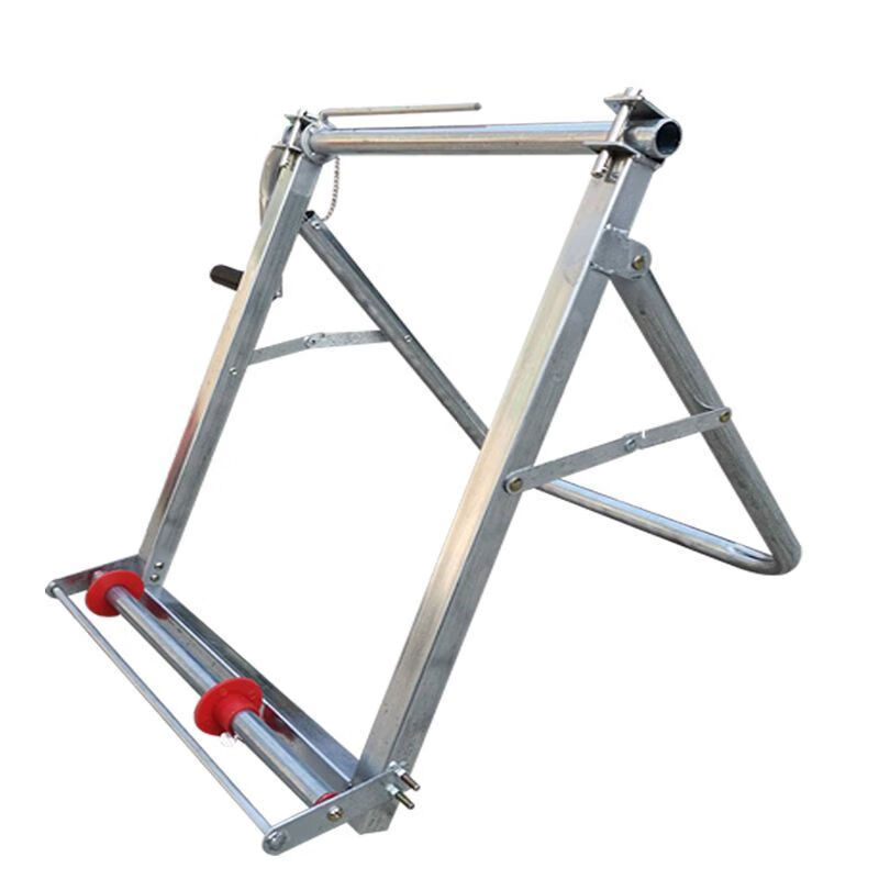 简梓水带收卷器农用缠水管收放灌溉机盘管滴灌带收纳架浇地神器 落地