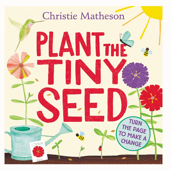 现货 英文原版 plant the tiny seed board book: a springtime book