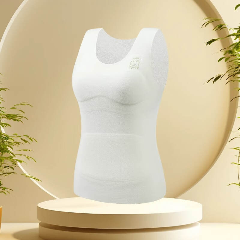 猫人（MiiOW）女童发育内衣保暖背心发育期初中生少女大童秋冬季运动防震小背心 水绿【桑蚕丝+绵羊毛护肚】 150 (M) 建议体重60-80斤