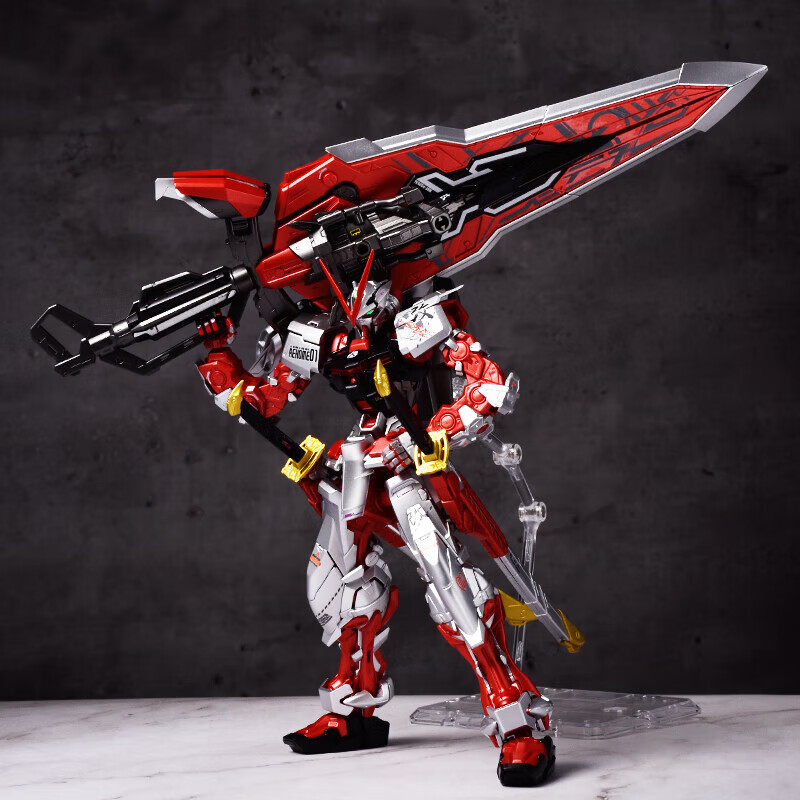 全光辰(quanguangchen)高达模型mg红异端改玩具拼装强袭自由涂合金