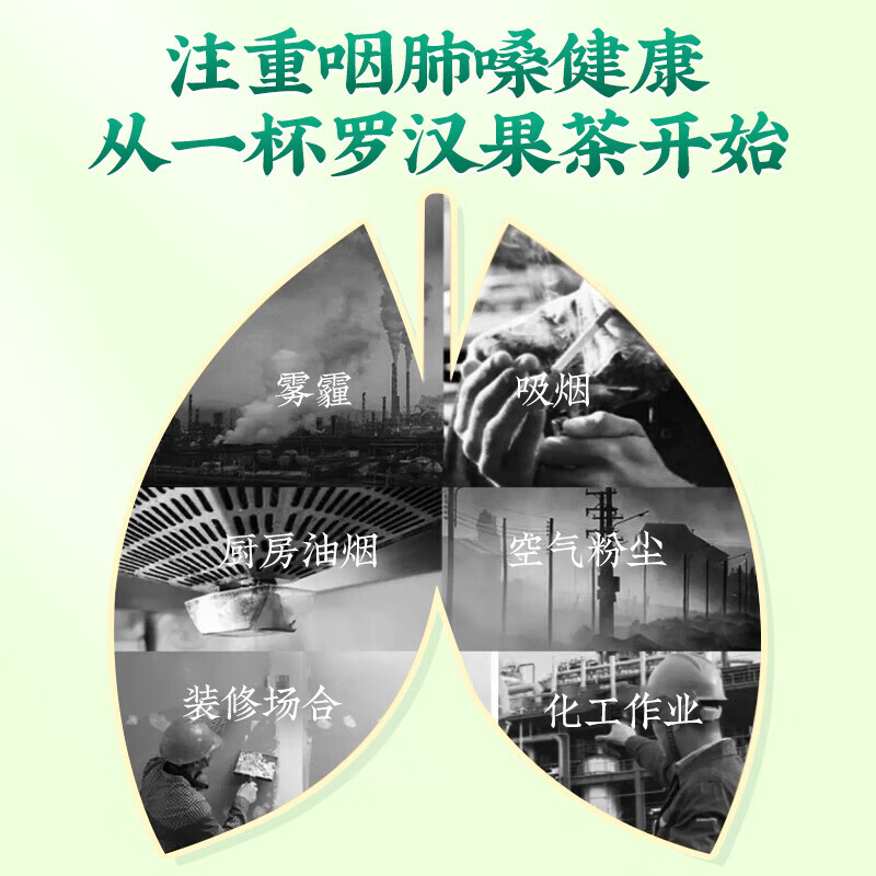 南京同仁堂胖东来同款胖大海金银花罗汉果茶止浓咳化痰清肺茶排毒清肺润肺茶 【咽喉伴侣】胖大海罗汉果茶8盒320小包