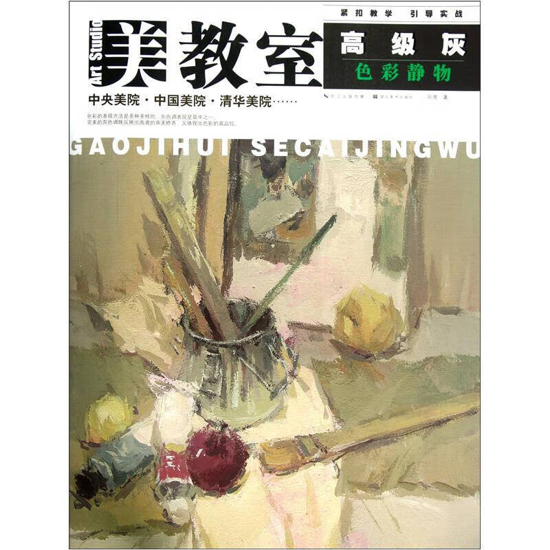 【正版现货】美教室 高级灰 色彩静物9787539455518