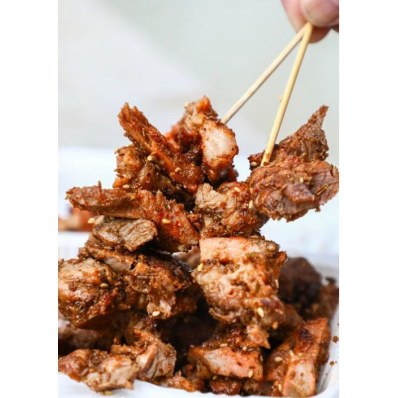 烤羊肉孜然辣椒焦香不膻闪送顺丰全国 烤羊肉(半斤)只要孜然不要辣椒