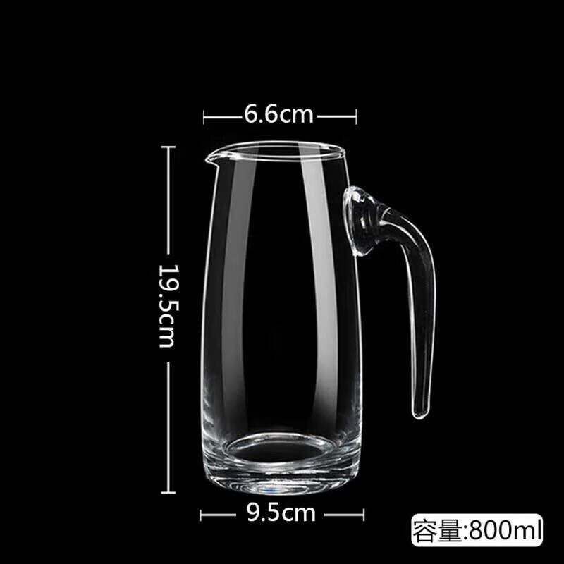 费纳斯家用酒壶大容量白酒分酒器加厚玻璃分酒壶洋酒壶红酒醒酒器大扎