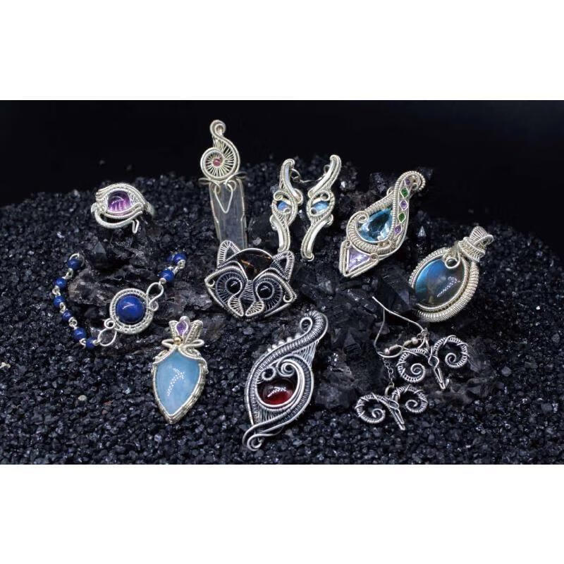 然艺的重工绕线首饰基础教程然艺同济大学出版社艺术