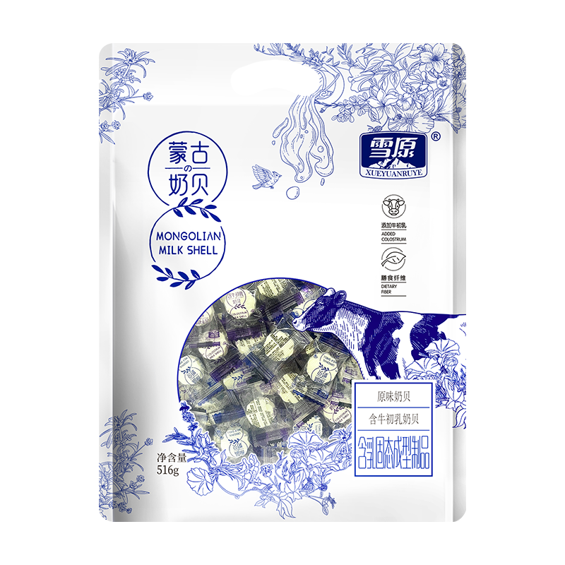 ѩԭ��Ƭ ԭζţ�����̱� ���ɹ��ز�������װ  ��ͯ����ʳ�����516g 35.5Ԫ