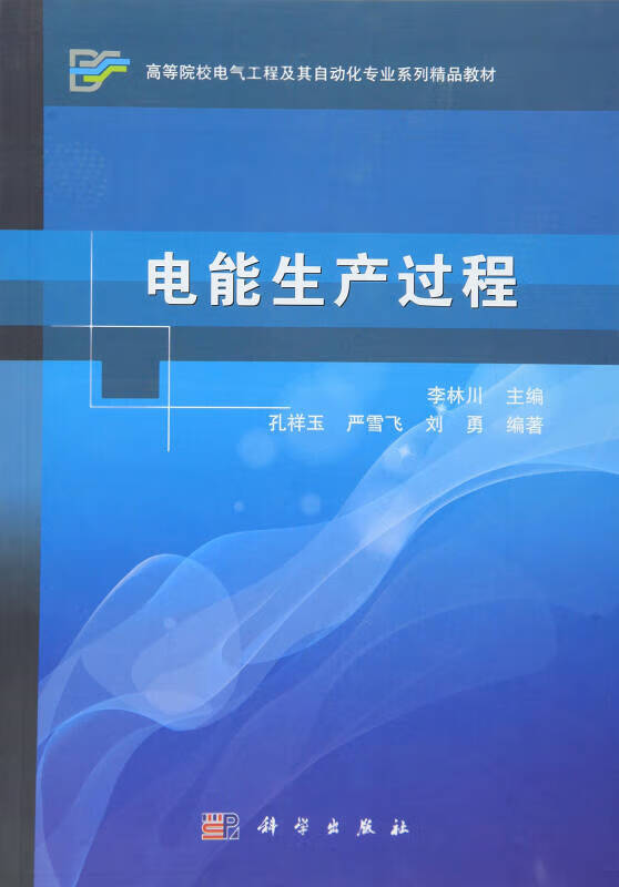 【正版现货】电能生产过程