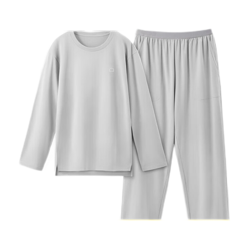 蕉内（Bananain）棉棉305H男女士睡衣睡裤纯棉情侣家居服套装春秋季长袖长裤不闷汗 