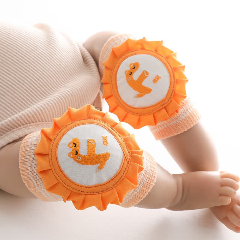 幼稚龙婴儿护膝夏季儿童爬行室内宝宝学步保护膝盖透气网眼幼儿针织