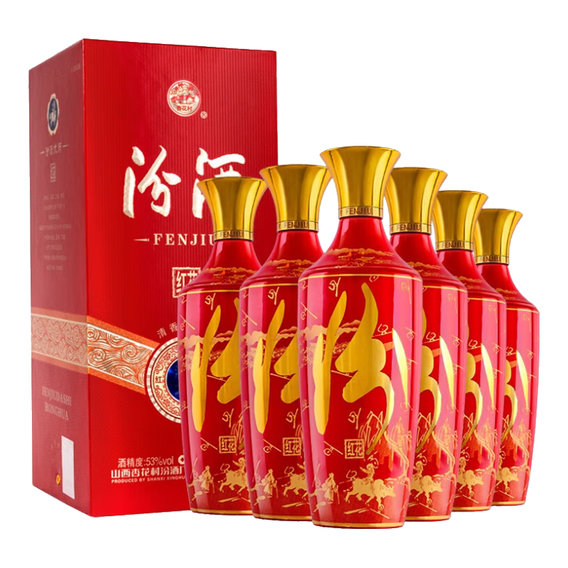 ���ڲ������ھ� �컨��ʦ ������ �׾� 53�� 500ml*6 ����װ 1288Ԫ