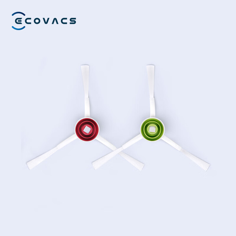 科沃斯(ECOVACS)配件边刷2对-白(适用型号仅限X1 OMNI(白)/ T10 TURBO/ T10/T20)【配件】