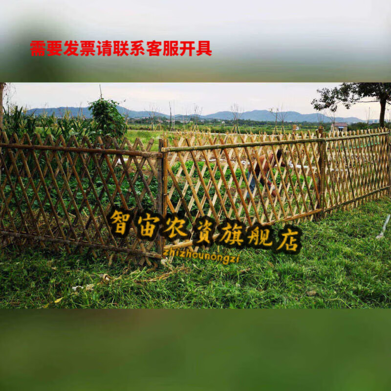 智宙防腐竹篱笆竹围栏栅栏户外庭院隔断装饰厂家直销老毛竹碳化耐用