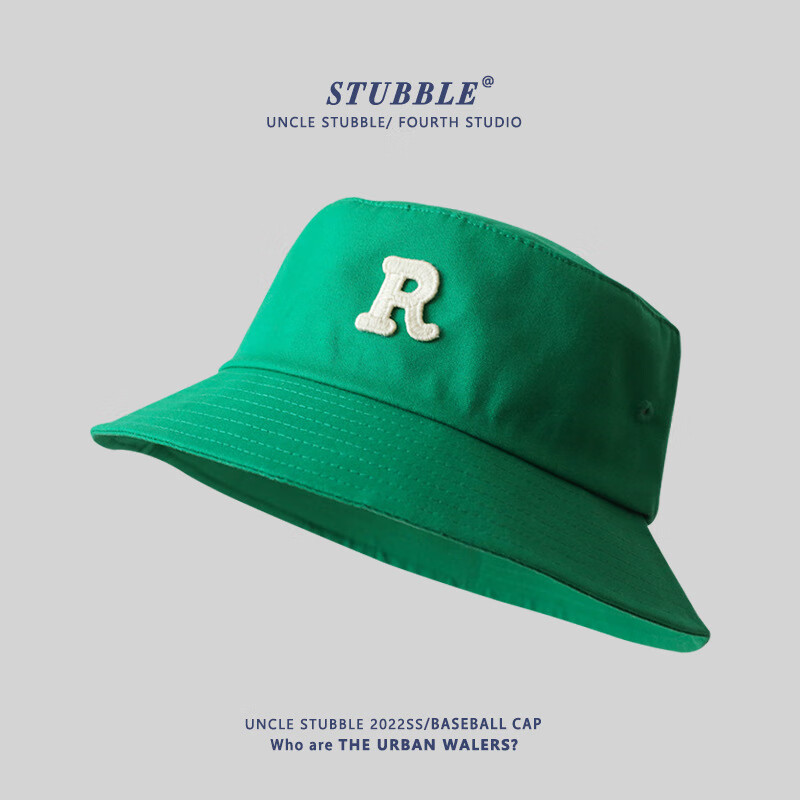 蕉下蕉原创字母渔夫帽大头围大码帽子男女同款春夏遮阳盆帽厂家直销