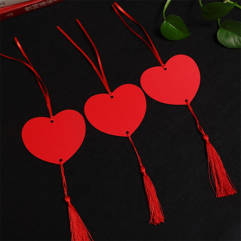 高考百日誓师励志卡片祈愿牌纸红色许愿树吊卡挂件定制心愿卡挂树祝福