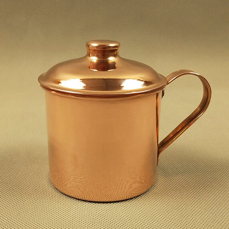瑜有说紫铜水杯铜茶杯铜杯子铜杯铜茶缸补铜餐具铜缸子礼品杯手工铜杯