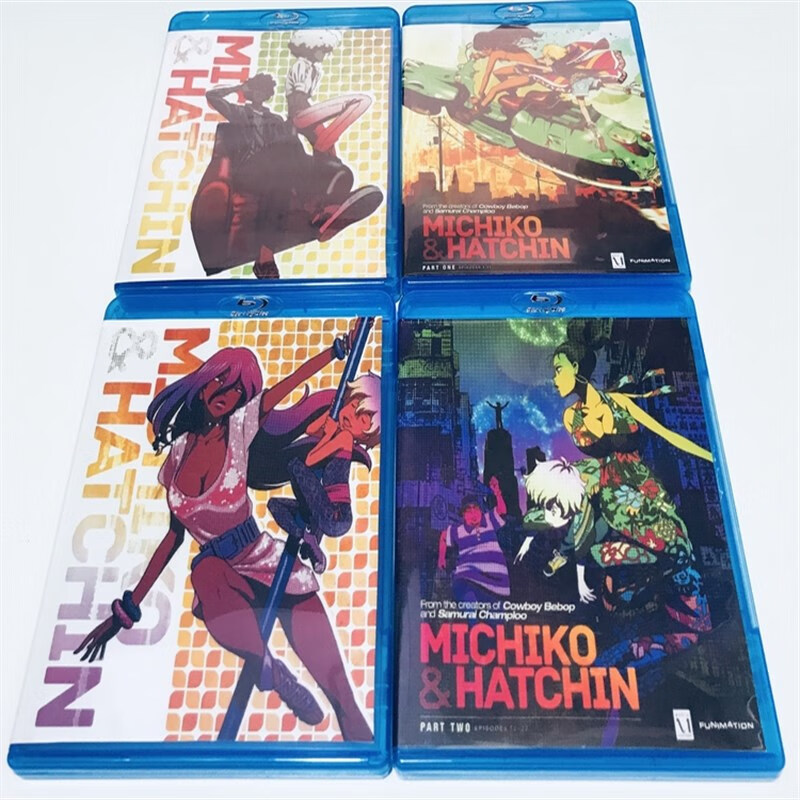 bd/蓝光-道子与哈金  道子与小花 全4张 25g*2 50g*2