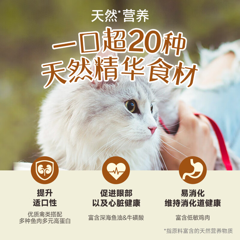 爱肯拿（ACANA）猫粮【美版】农场盛宴猫粮 1.8kg进口全段猫粮鸡肉味囤货 猫粮 1.8kg效期25/7