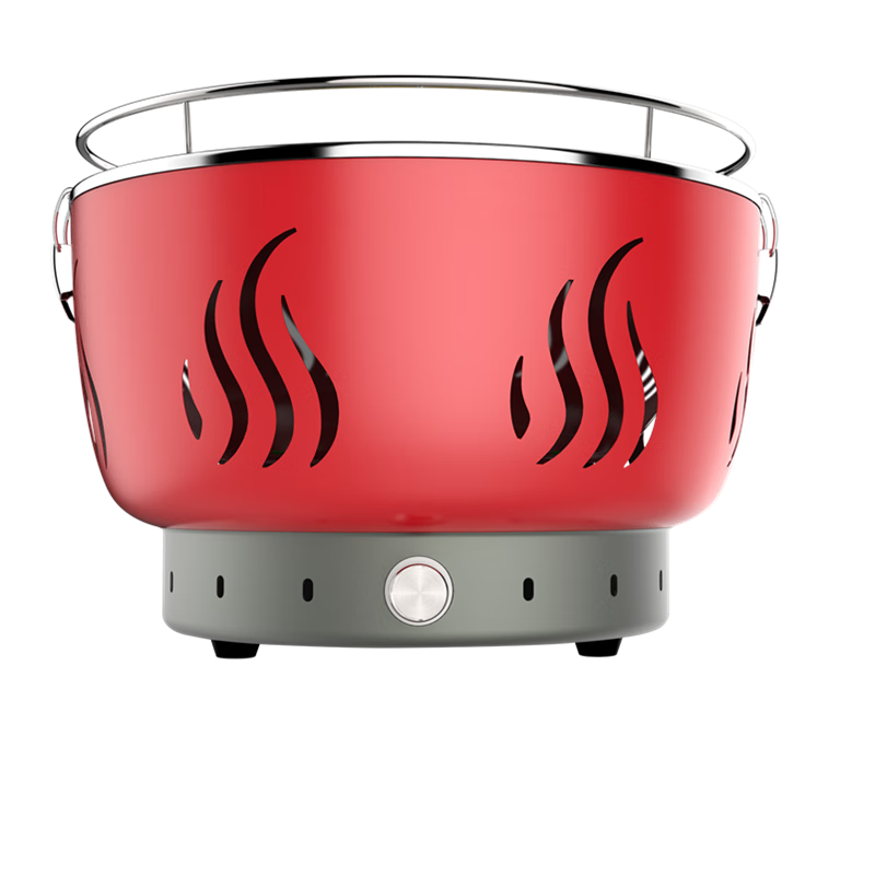 燒烤世家(e-Rover)火鳳凰圍爐煮茶家用燒烤爐戶(hù)外烤肉燒烤架炭烤爐韓式取暖爐子便攜 火鳳凰便攜炭烤爐