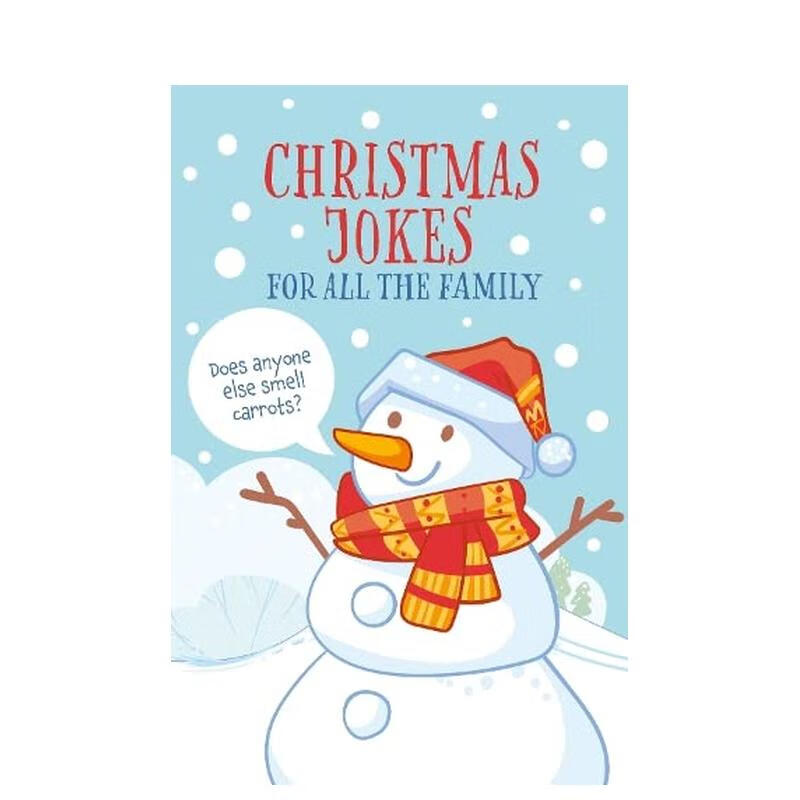 【预售】家庭圣诞笑话 christmas jokes for all the family 原版英文