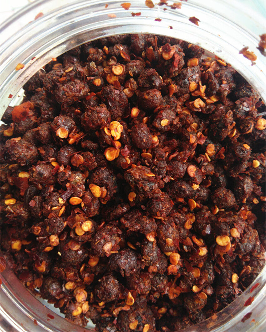 葛书山新款自制特色香辣麻豆鼓贵州虾子持产朝天椒农家味土产900克装