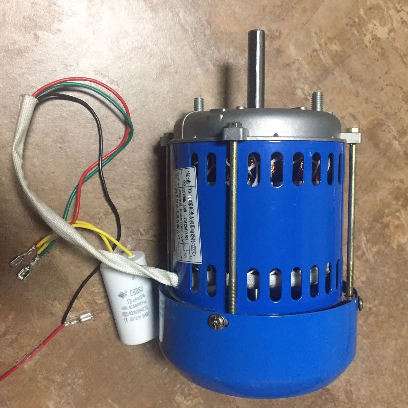 压面机家用面条机揉面机擀面机550w750w大功率铜电机 750w线电机 电容