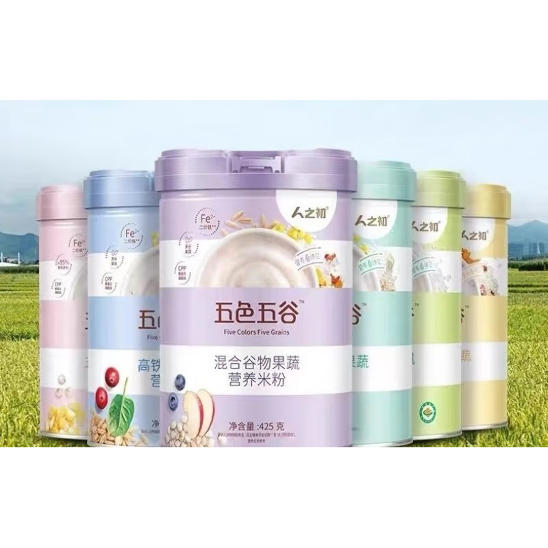 人之初人之初五色米粉425g 五谷加铁