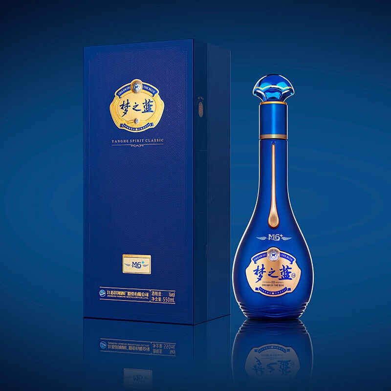 ��� ��ɫ���� ��֮����6+M6+  550ml ����Ũ���Ͱ׾� �������� 52�� 550mL 1ƿ ��ƿװ