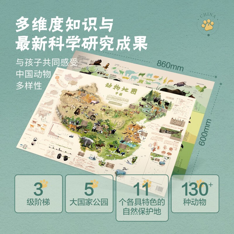 5大国家公园,7大中国动物地理区划,11个不同的自然保 (动物地图中国)