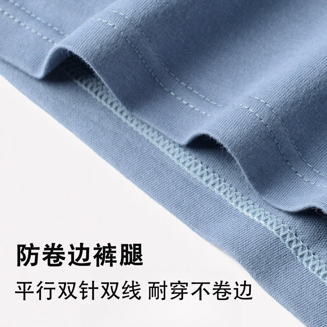 美宝健100%纯棉男式内裤5条平角裤中腰常用型舒适男生运动吸汗透气底裤 3条装（100%纯棉）明筋简约款 3条 XL （体重90-110斤）纯棉