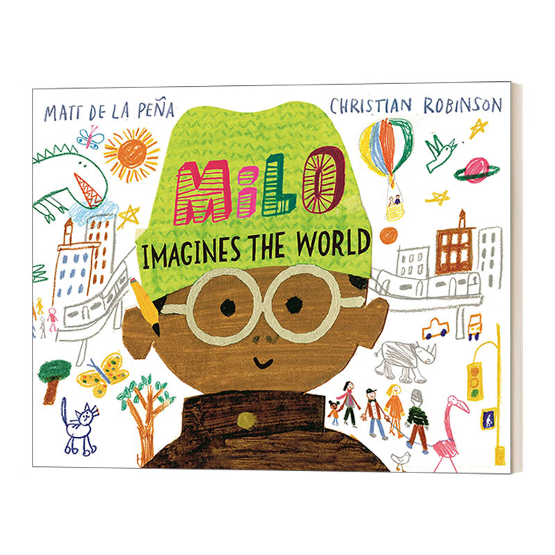 进口原版书 milo imagines the world米罗想象这个世界 英文版