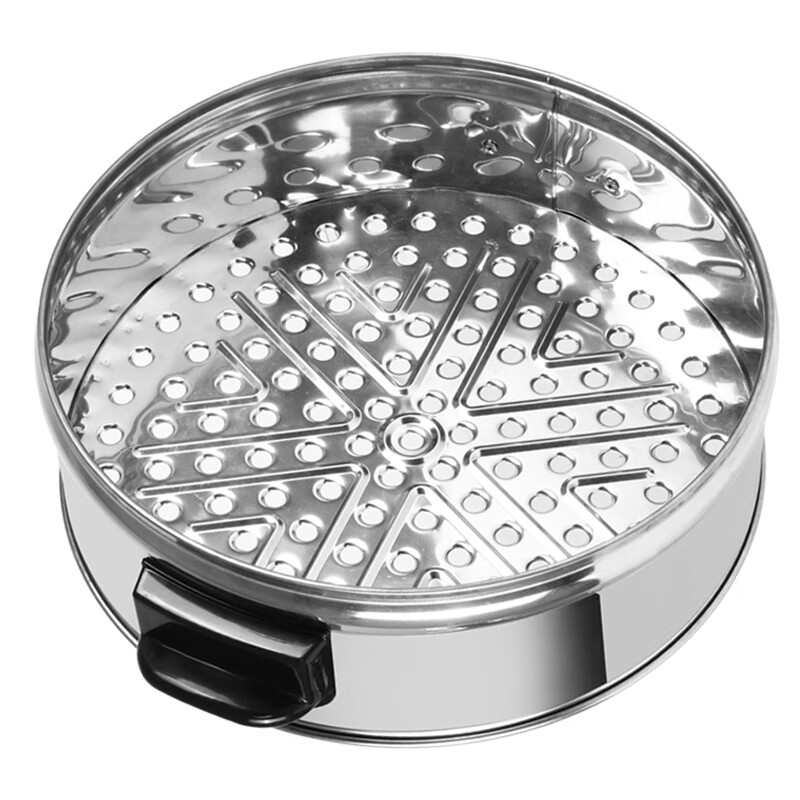 蒸笼蒸包子蒸格加厚加高不锈钢蒸格蒸屉小蒸架电锅多用锅蒸锅笼 52-蒸