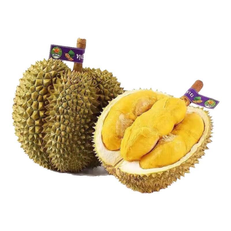 芫曦榴莲金枕新鲜果整箱一整个带壳泰国进口巴掌金枕头榴莲批发一箱 【品质级】30年精选树果 【家庭装】8-10斤(2-4个装)