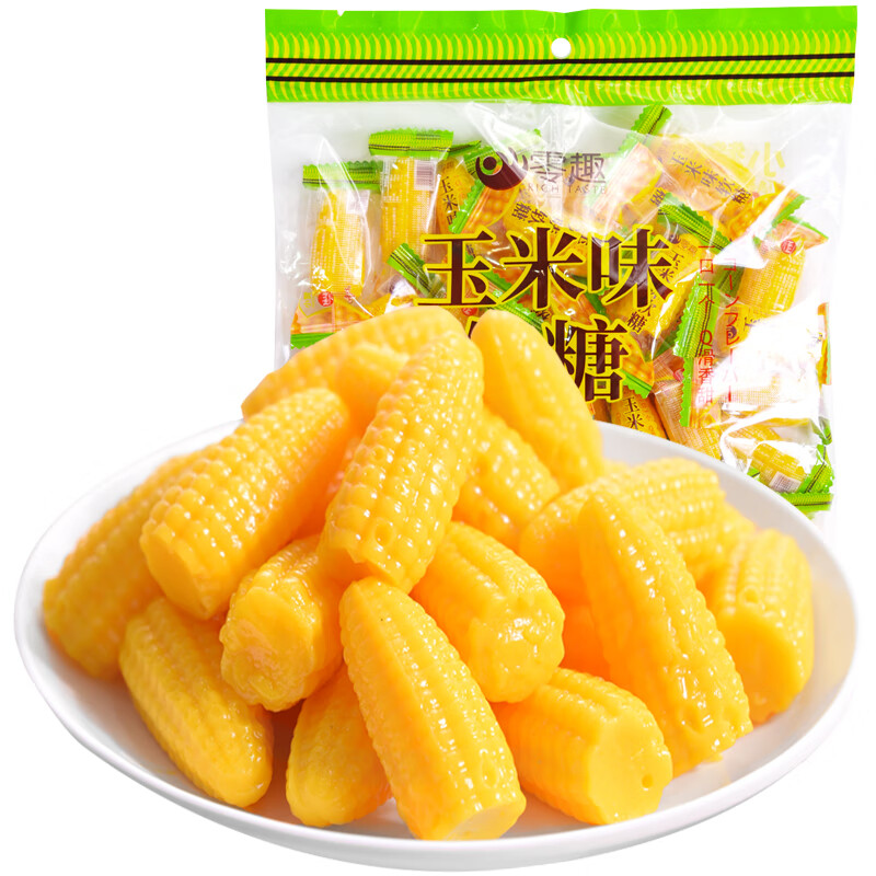 千丝  玉米糖软糖橡皮糖果散装发批喜糖怀旧儿童零食 玉米糖1000g