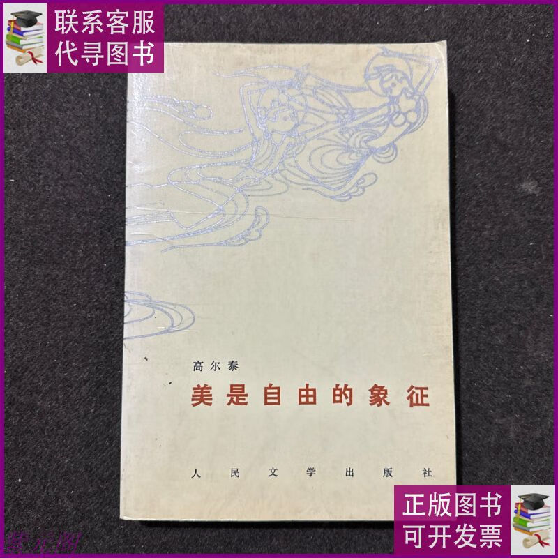 美是自由的象征 人民文学出版社二手9成新