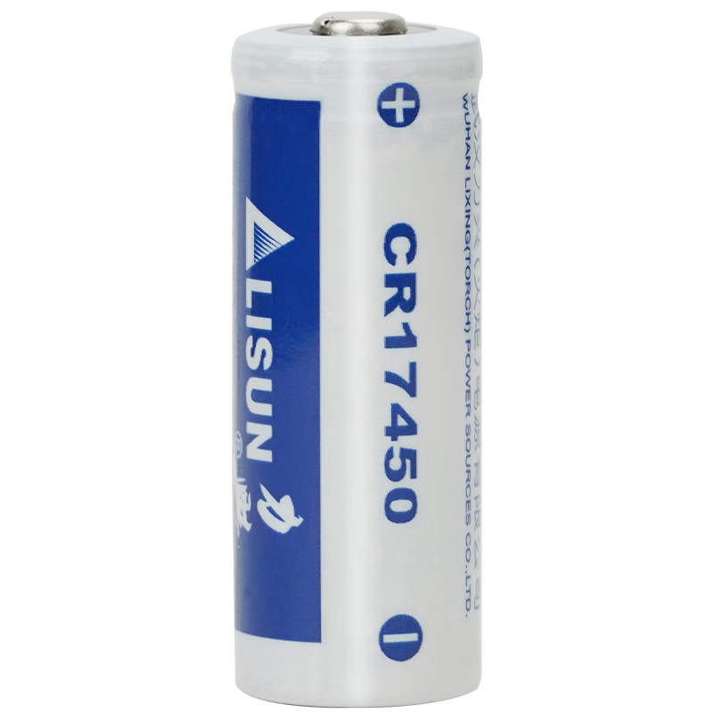 LISUN力兴 CR17450 巡更器巡更棒电池 瞄准镜流量计量表 2个装